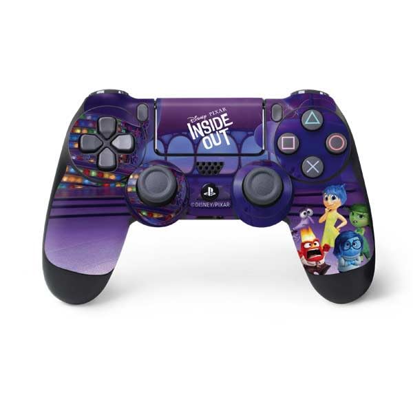 Skinit Decal Gaming Skin Compatible with PS4 Controller - Officially Licensed Disney Inside Out Headquarters Design