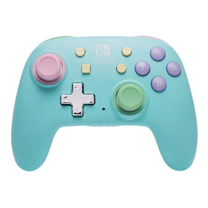 PowerA Nano Enhanced Wireless Controller for Nintendo Switch - Compact, Portable, Spring Dream Color, Model NSGP0347-01