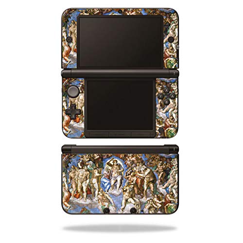 MightySkins Carbon Fiber Skin for Nintendo 3DS XL Original (2012-2014) - Last Judgement | Protective  Durable Textured Carbon Fiber Finish | Easy to Apply  Remove  and Change Styles | Made in The USA