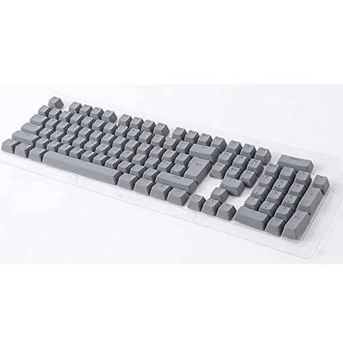 Bossi 104 Keys PBT Backlit Double-shot Keycaps for Cherry MX - Gray, Model TP-K5104