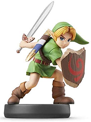 Nintendo amiibo Young Link Figure - Multicolor, Plastic, Model 223551