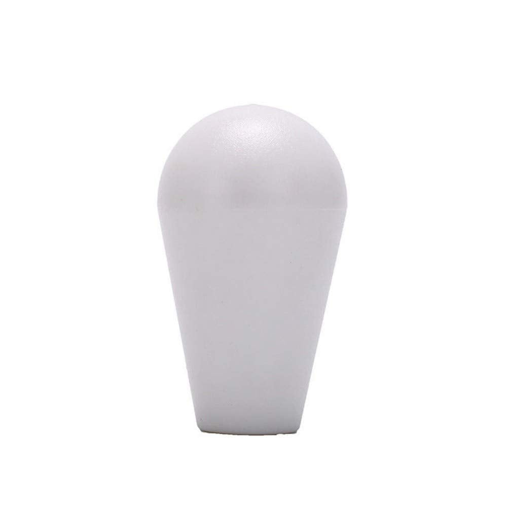 RetroArcade.us Arcade Joystick Replacement Top - White Flight Stick Style for JS19 and JS12 Joysticks