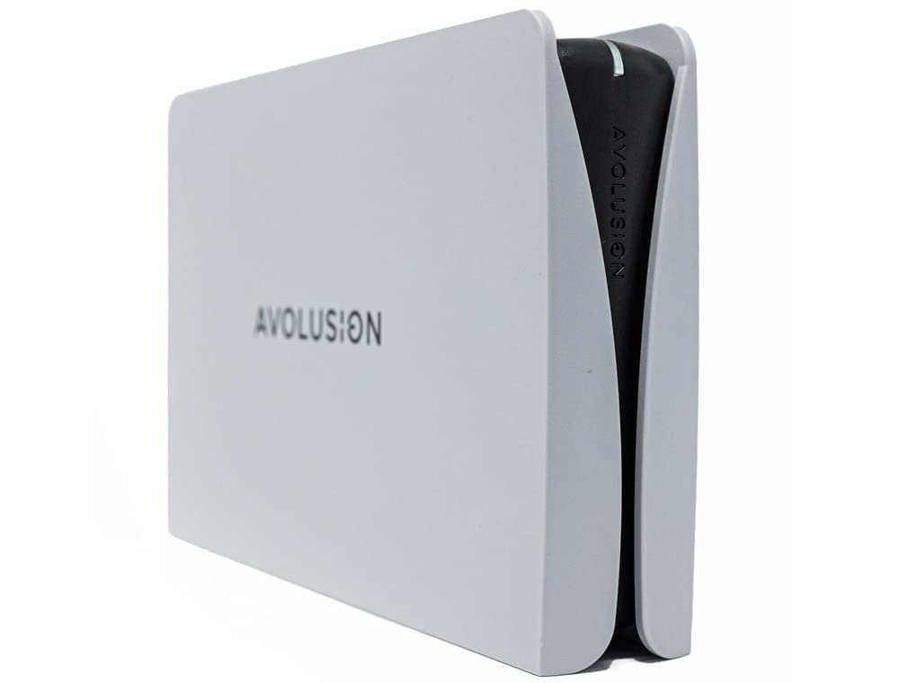 Avolusion PRO-5Y (White) 4TB USB 3.0 External gaming Hard Drive for PS5  PS4 game console - 2 Year Warranty