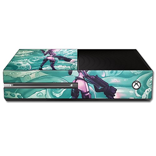 MightySkins Skin Compatible with Microsoft Xbox One - Tentacle Invasion | Protective, Durable, and Unique Vinyl Decal wrap Cover