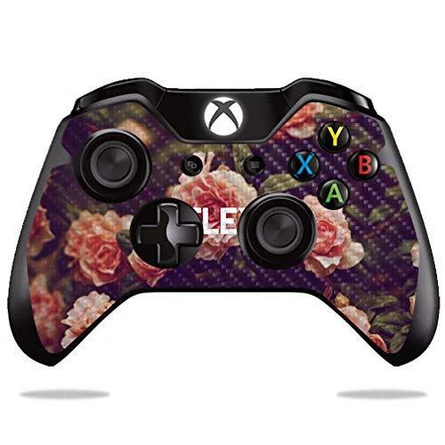 MightySkins Carbon Fiber Skin for Microsoft Xbox One or One S Controller - Flex | Protective  Durable Textured Carbon Fiber Finish | Easy to Apply  Remove  and Change Styles | Made in The USA