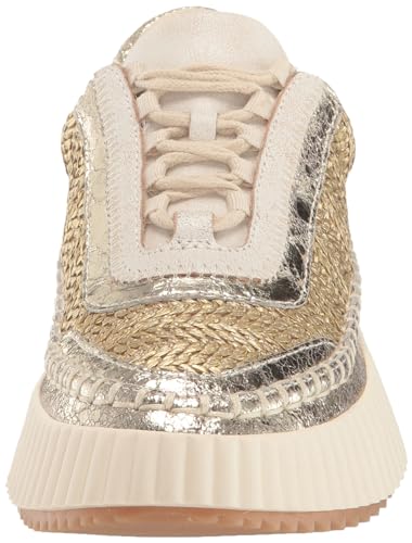 Dolce Vita DOLEN Women's Sneaker - Gold Knit, Size 9.5