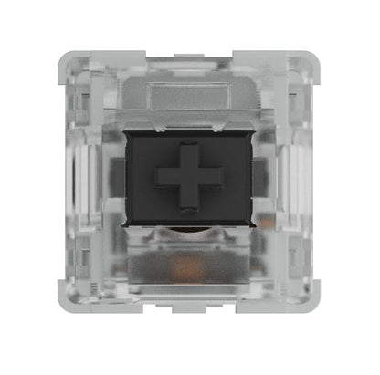 Glorious Gateron Black Mechanical Switches - 120 Pack, 60g Actuation Force, Linear, Ideal for Heavy Typing & Gaming