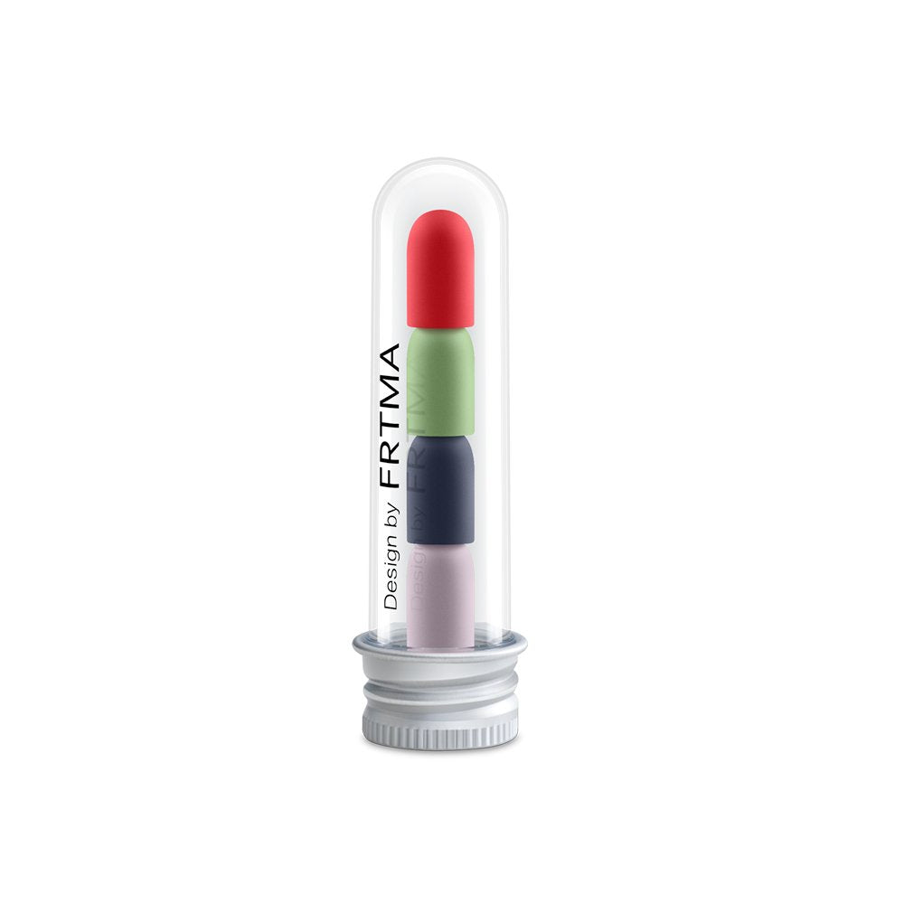 FRTMA Apple Pencil Cap - 4 Color Combo, Silicone Material, Midnight Blue, Lavender, Mint, Red, Model LYSB01JG5BPWQ-ELECTRNCS