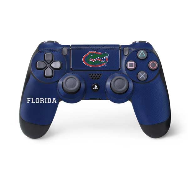 Skinit Decal Gaming Skin Compatible with PS4 Controller - Officially Licensed University of Florida Blue Jersey Design