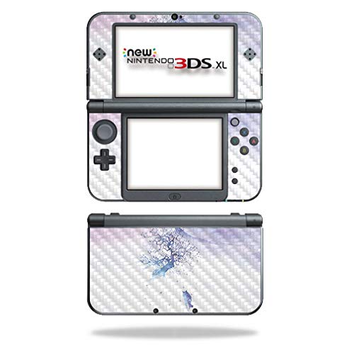 MightySkins Carbon Fiber Skin for Nintendo New 3DS XL (2015) - Long Way to Fuji | Protective  Durable Textured Carbon Fiber Finish | Easy to Apply  Remove  and Change Styles | Made in The USA