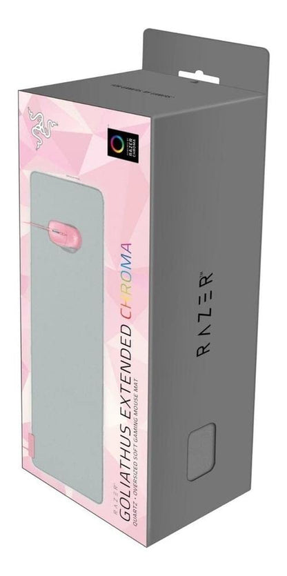 Razer Goliathus Extended Chroma Quartz Edition - Extended Mouse Pad in Quartz Pink, Model RZ.MP.GO.82.RT
