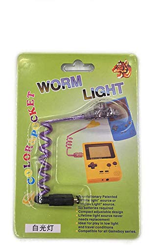 SZLG Worm Light Illumination LED for Gameboy Color & Pocket Console