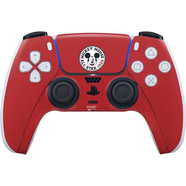 Skinit Decal Gaming Skin Compatible with PS5 Controller - Officially Licensed Disney Mickey Mouse All Star 1928 Design