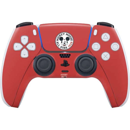 Skinit Decal Gaming Skin Compatible with PS5 Controller - Officially Licensed Disney Mickey Mouse All Star 1928 Design