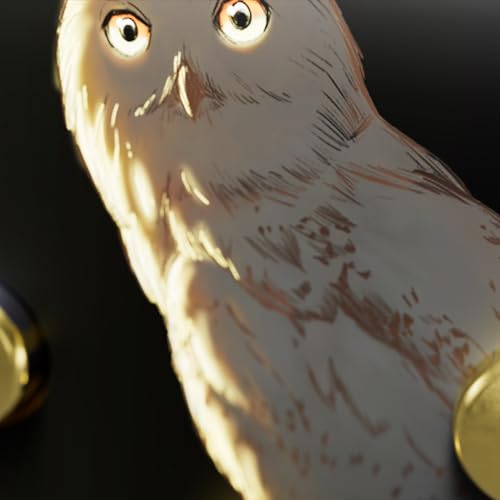 Freaks And Geeks Wireless Controller for Nintendo Switch - Hedwig Model - Black - 1M Cable