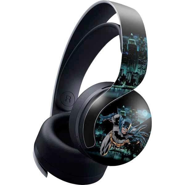 Skinit Decal Gaming Skin Compatible with Pulse 3D Wireless Headset for PS5 - Officially Licensed DC Comics Batman All Star Batman & Robin  The Boy Wonder Action Pose Art by Jim Lee Design