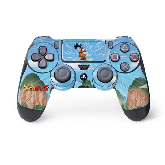 Skinit Decal Gaming Skin Compatible with PS4 Pro/Slim Controller - Officially Licensed Dragon Ball Z Goku and Nimbus Design