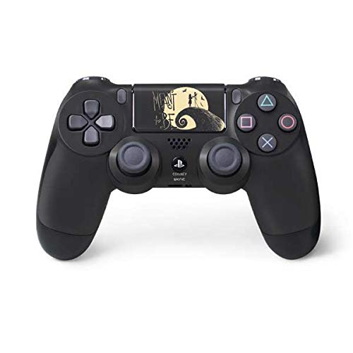 Skinit Decal Gaming Skin Compatible with PS4 Controller - Officially Licensed Disney The Nightmare Before Christmas Jack and Sally Meant to Be Design