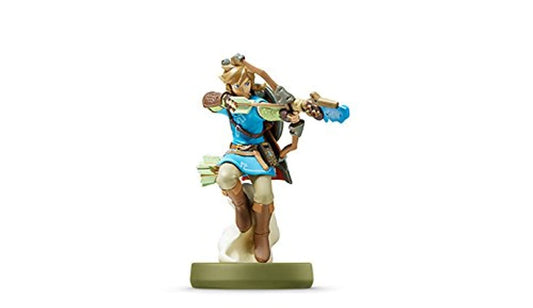 Nintendo Link amiibo - The Legend of Zelda: Breath of the Wild - Multi-color, Model 195700, Compatible with Wii U/3DS/Switch