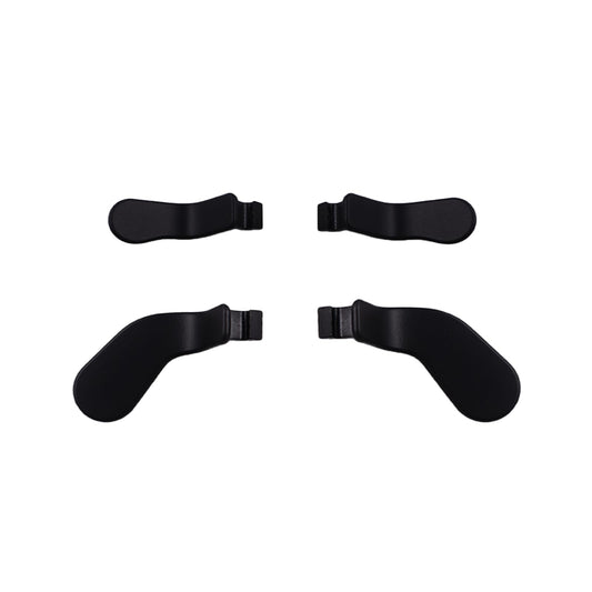 4Pcs Elite 2 Controller Paddles for Xbox One Elite Series 2 Controller  Elite Controller Paddles  Metal Stainless Steel Paddles Replacement for Xbox One Elite/ Elite Series 2/Elite 2 Core Controller (Black) [video game] [video game]