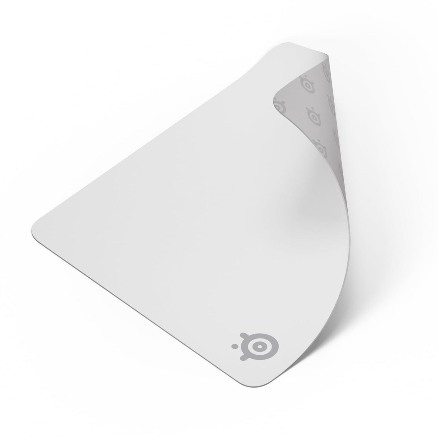 SteelSeries QcK Cloth Gaming Mouse Pad - Exclusive Micro-Woven Surface - Optimized for Gaming Sensors - Maximum Control - Size L - White
