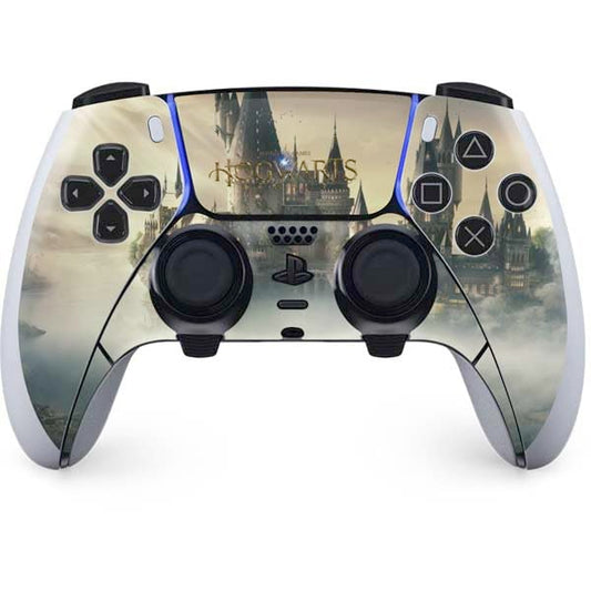 Skinit Decal Gaming Skin Compatible with PS5 DualSense Edge Pro Controller - Officially Licensed Wizarding World Hogwarts Legacy Main Poster Design