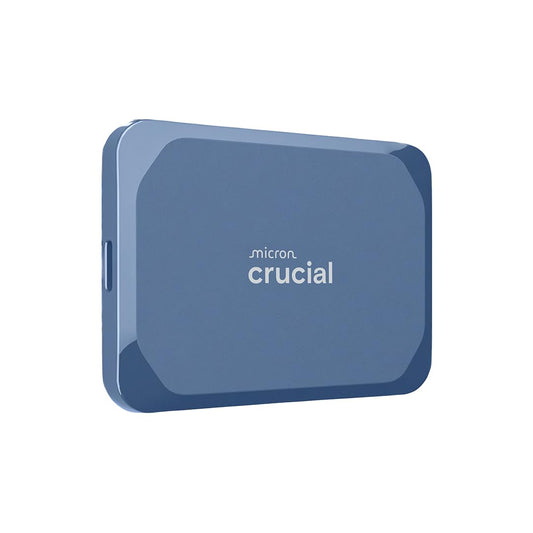 Crucial X10 1TB Portable SSD  Up to 2 100MB/s  USB 3.2 USB-C  External Solid State Drive  Compatible with Windows  Mac & Android  Durable Storage for Games  Photos & Files  Blue - CT1000X10SSD9-02