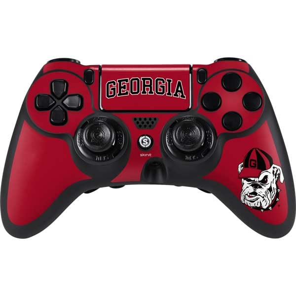Skinit Decal Gaming Skin Compatible with PS4/PC SCUF Impact Controller - Officially Licensed University of Georgia Bulldogs Logo Design