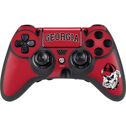 Skinit Decal Gaming Skin Compatible with PS4/PC SCUF Impact Controller - Officially Licensed University of Georgia Bulldogs Logo Design
