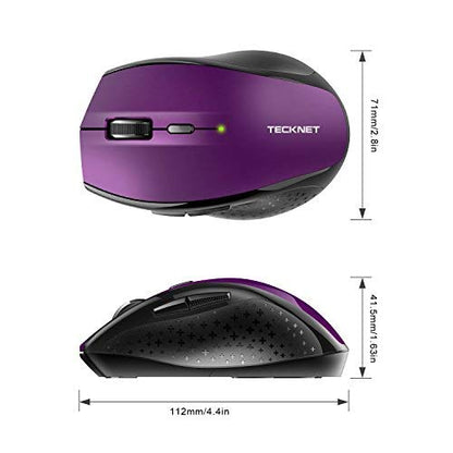 TECKNET Gaming Keyboard - USB Wired, 15-Zone RGB, IP32 Water Resistant, 25 Anti-Ghosting Keys, Model 849146, Black