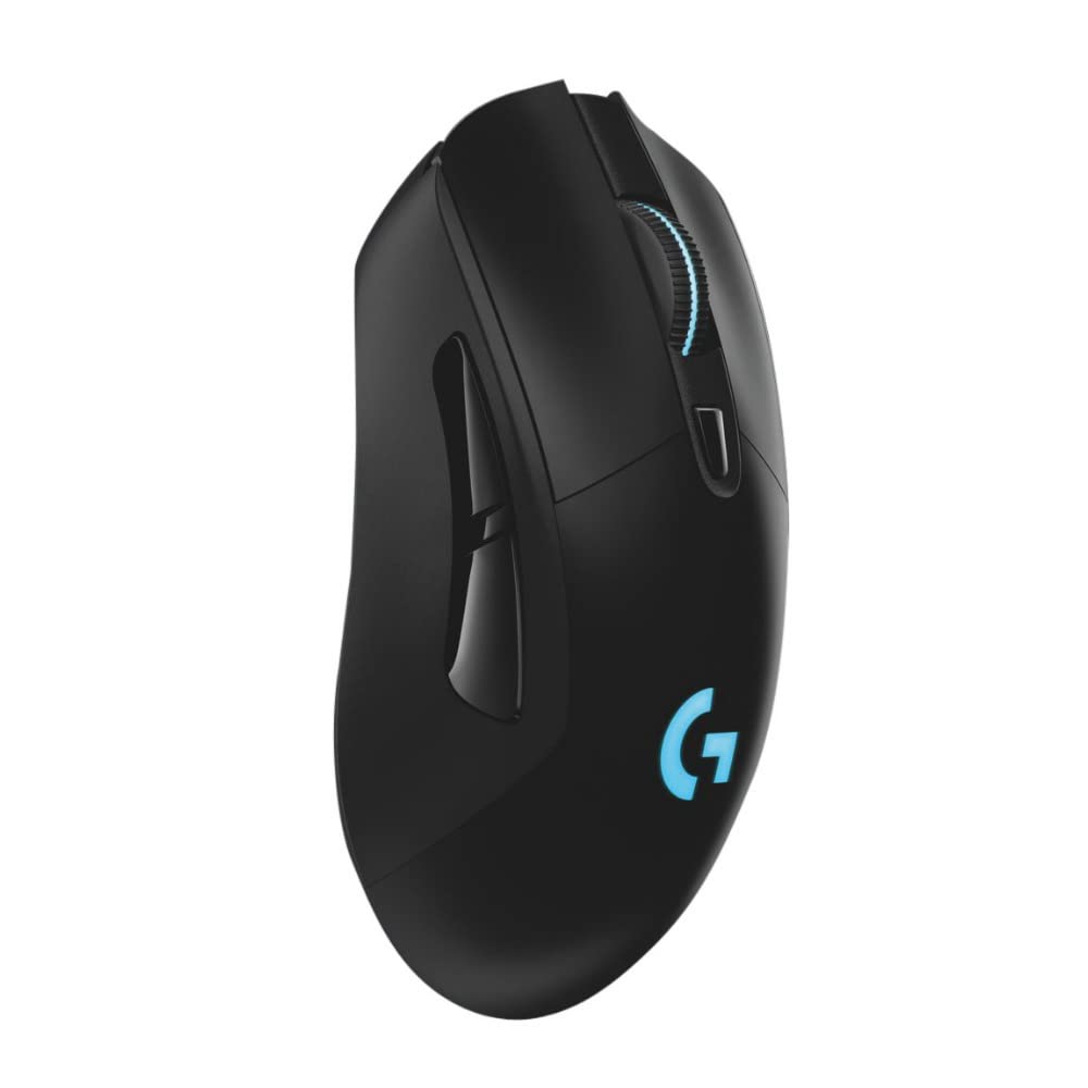 Logitech G703 Lightspeed Wireless Gaming Mouse - POWERPLAY Compatible, Black, Model 910-005091