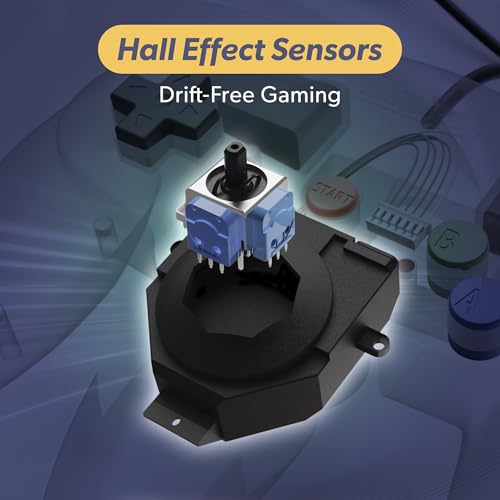 Hyperkin Hall Effect Joystick for N64 - GameCube Style, Grey Color