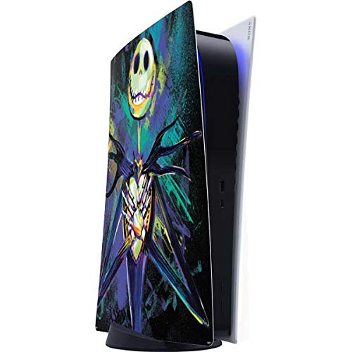 Skinit Decal Gaming Skin Compatible with PS5 Digital Edition Console - Officially Licensed Disney The Nightmare Before Christmas Jack Skellington Art Design