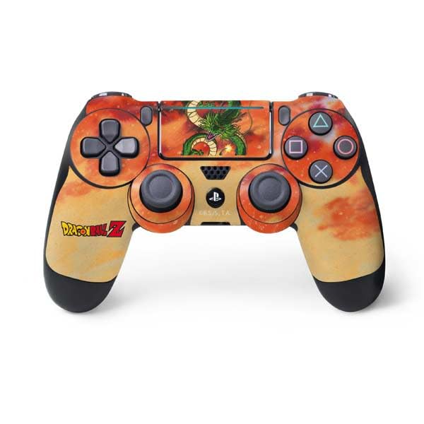 Skinit Decal Gaming Skin Compatible with PS4 Pro/Slim Controller - Officially Licensed Dragon Ball Z One Wish Shenron Design