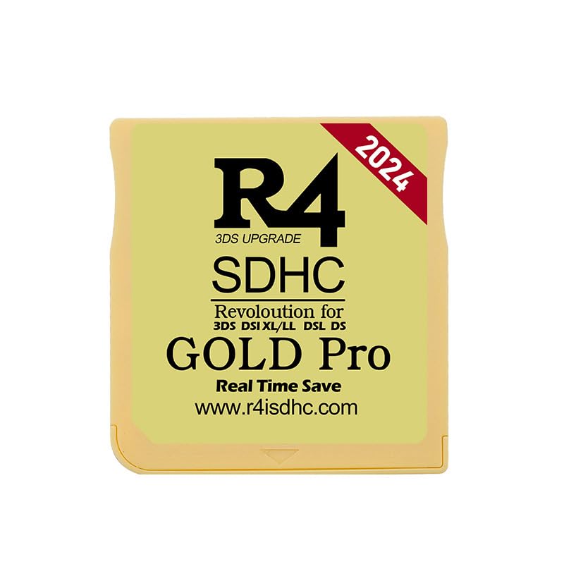 2024 R4 GOLD PRO SDHC Card Revolution refill unit for NEW 2DS/3DS/LL/XL NDSL NDSI