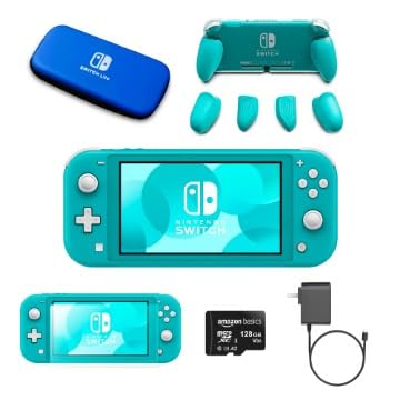 Nintendo Switch Lite fine Bundle (Turquoise) (refurbished)