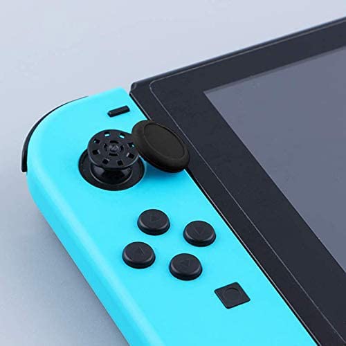 Ferkurn Joystick Controller Replacement Thumb Grip Cap for N-Switch OLED & Lite - Green - 3D Skin Repair Kit Accessories