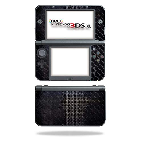 MightySkins Carbon Fiber Skin for Nintendo New 3DS XL (2015) - Ripped | Protective  Durable Textured Carbon Fiber Finish | Easy to Apply  Remove  and Change Styles | Made in The USA