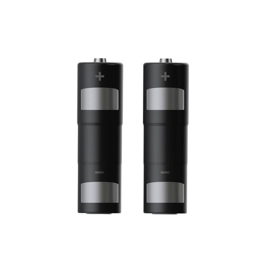 NexiGo AA Rechargeable Batteries 1850mAh for Oculus Quest 2 Charging Dock - Black (2 Pack)