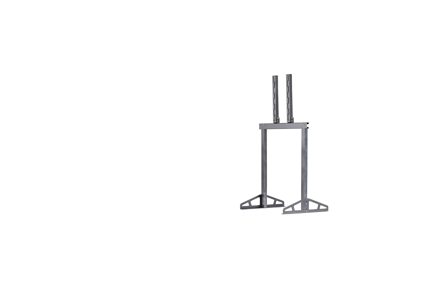Playseat Floor TV Stand | Single Screen Monitor Mount | Supports Screens from 15 to 65 inches | Curved Screens up to 48 inches | Suitable for TVs & PC Monitors | Adjustable Height & Distance