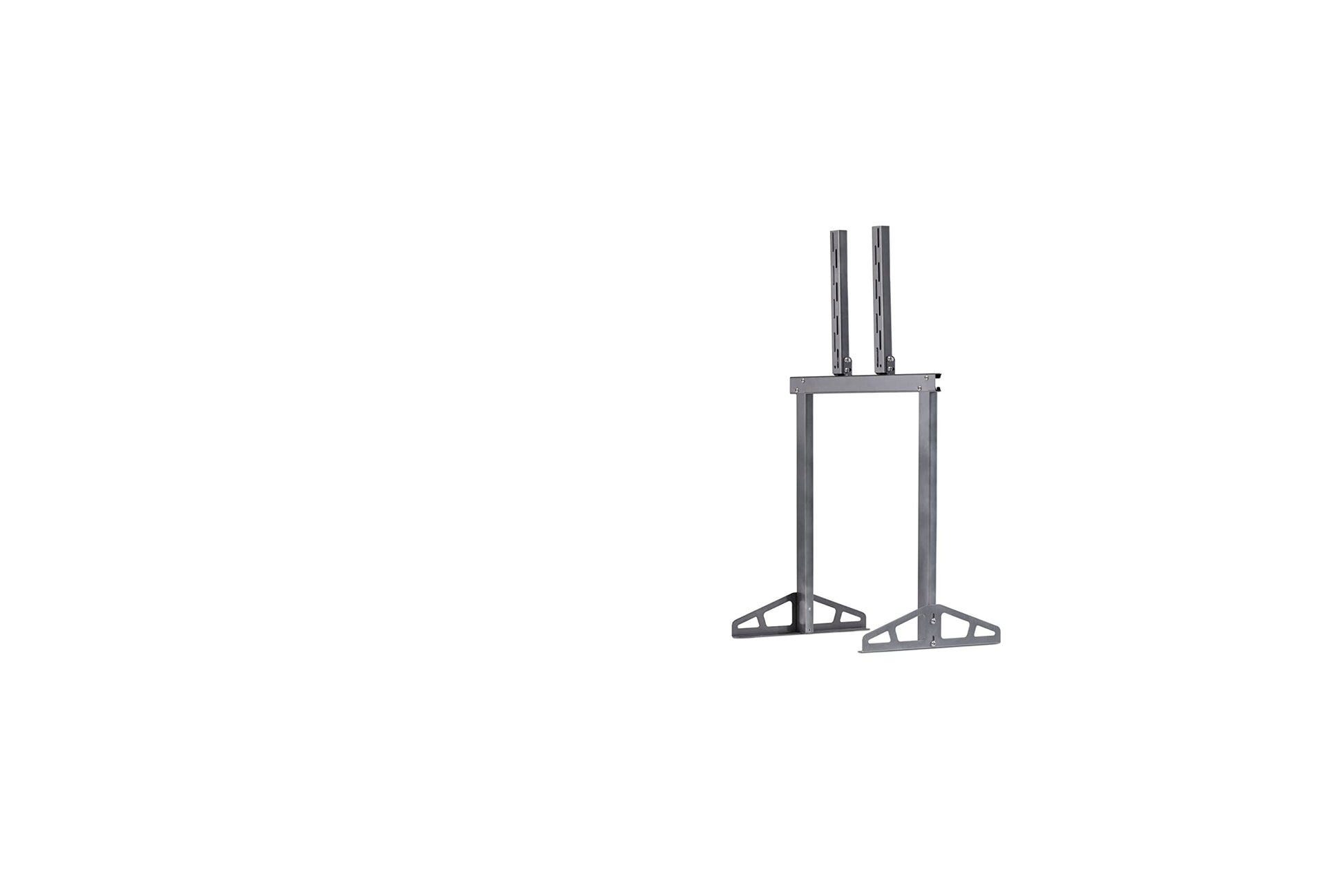 Playseat Floor TV Stand | Single Screen Monitor Mount | Supports Screens from 15 to 65 inches | Curved Screens up to 48 inches | Suitable for TVs & PC Monitors | Adjustable Height & Distance