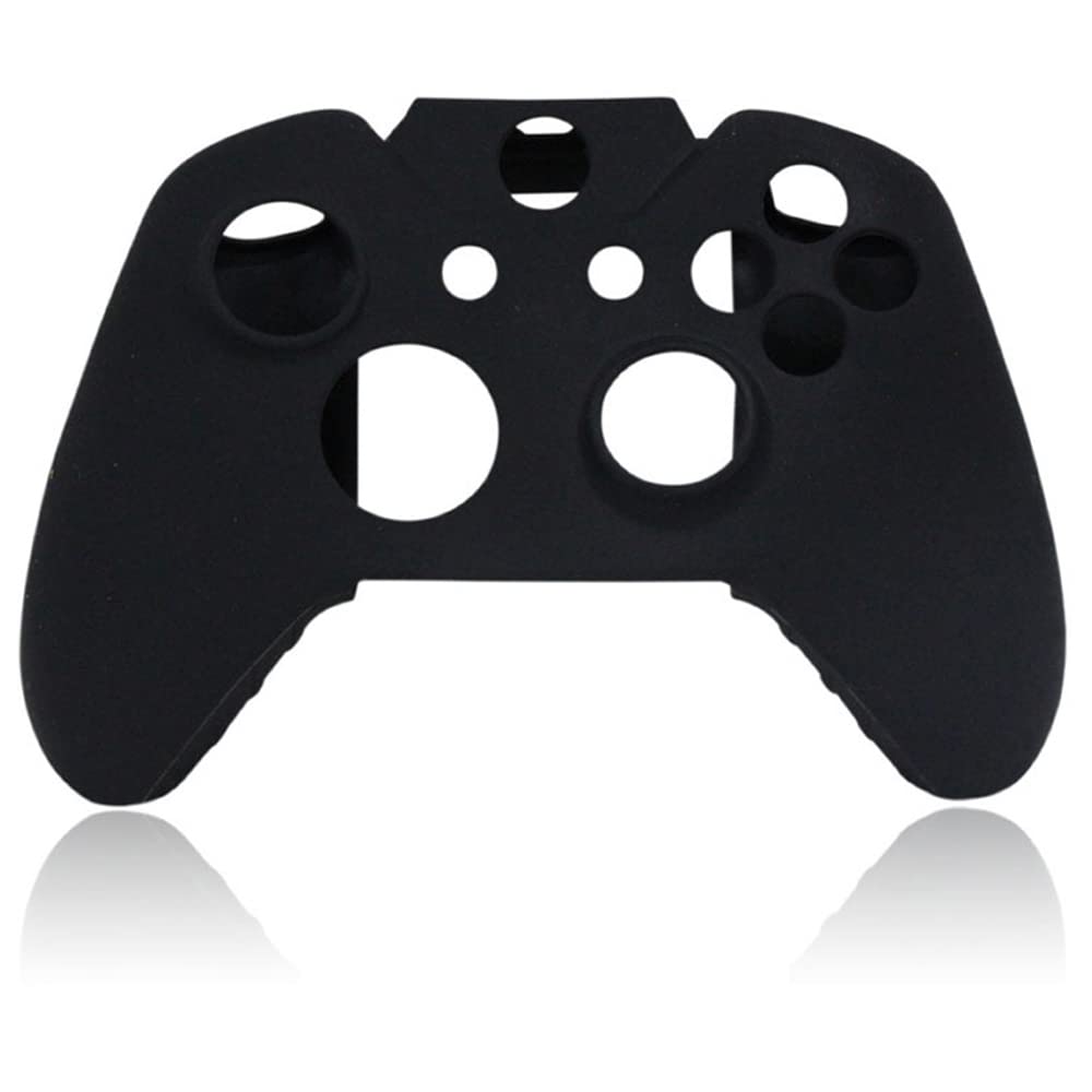 OSTENT Soft Protector Silicone Skin Case Cover Pouch for Microsoft Xbox One Controller Color Black