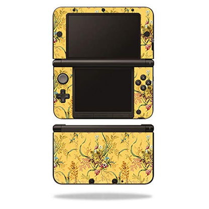 MIGHTY SKINS Nintendo 3DS XL Skin - Yellow Marble End | Durable Vinyl Decal Cover | Easy Apply/Remove
