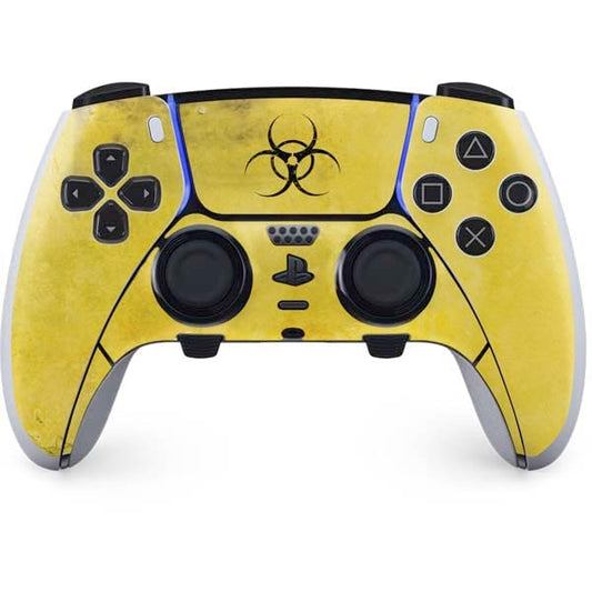 Skinit Decal Gaming Skin Compatible with PS5 DualSense Edge Pro Controller - Biohazard Large Design