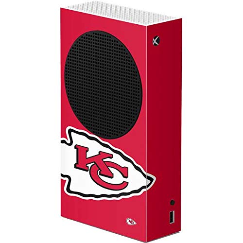 Skinit Decal Gaming Skin Compatible with Xbox Series S Console - Officially Licensed NFL Kansas City leaders Large Logo Design