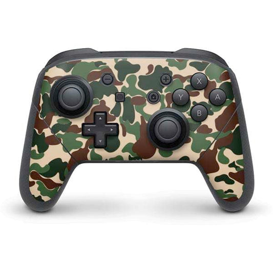 Skinit Decal Gaming Skin Compatible with Nintendo Switch Pro Controller - Street Camo Design