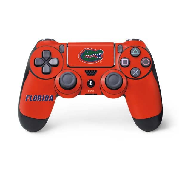 Skinit Decal Gaming Skin Compatible with PS4 Controller - Officially Licensed University of Florida Gators Mascot Logo Design