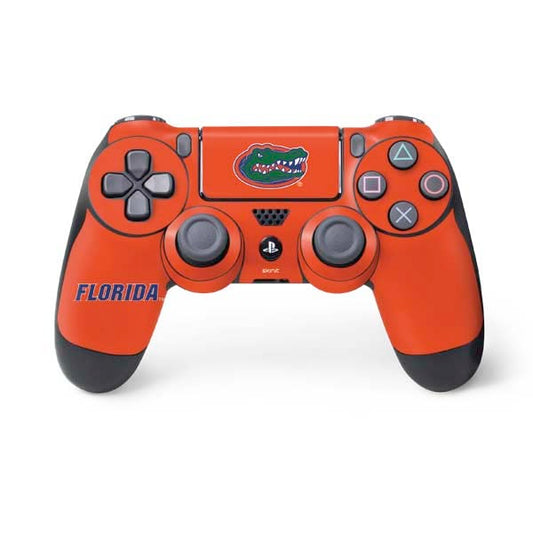 Skinit Decal Gaming Skin Compatible with PS4 Controller - Officially Licensed University of Florida Gators Mascot Logo Design