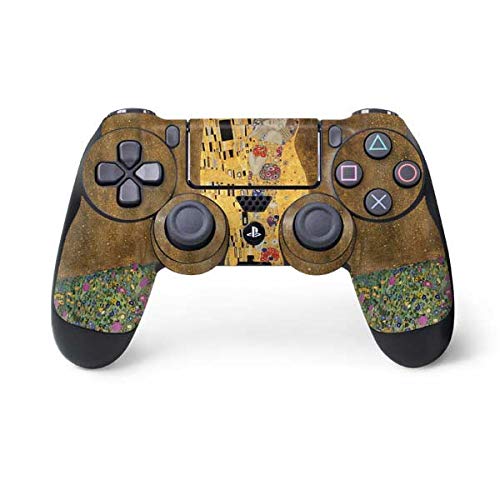Skinit Decal Gaming Skin Compatible with PS4 Controller - Officially Licensed Klimt - The Kiss by Klimt Design
