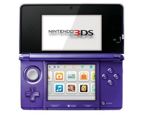 Nintendo 3DS Midnight Purple - Nintendo 3DS (refurbished)